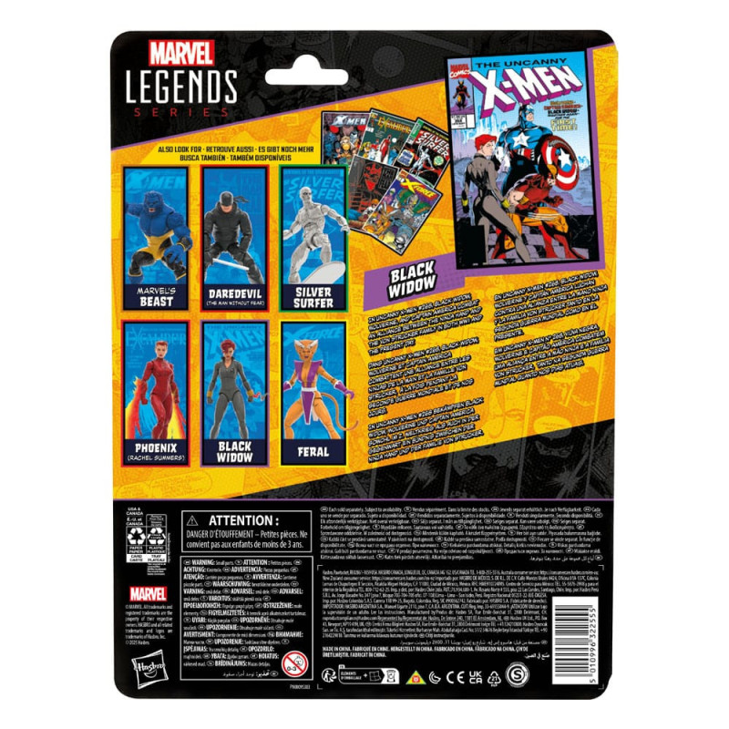 Figurine Marvel Legends Black Widow 15 cm – Hasbro Collector