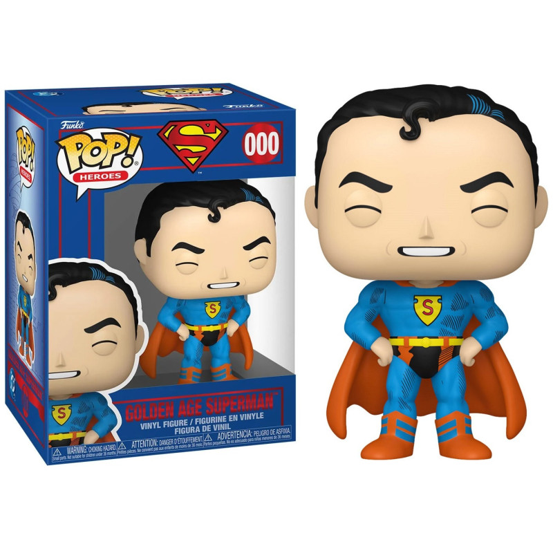 DC Comics - Pop! - Through the Ages Golden Age Superman