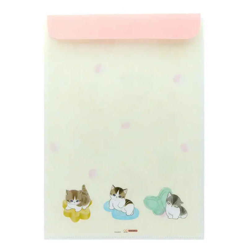 Mofusand Clear File Envelope Wasanbon – Sunstar – Papeterie A4