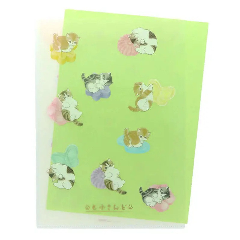 Mofusand Clear File Envelope Wasanbon – Sunstar – Papeterie A4