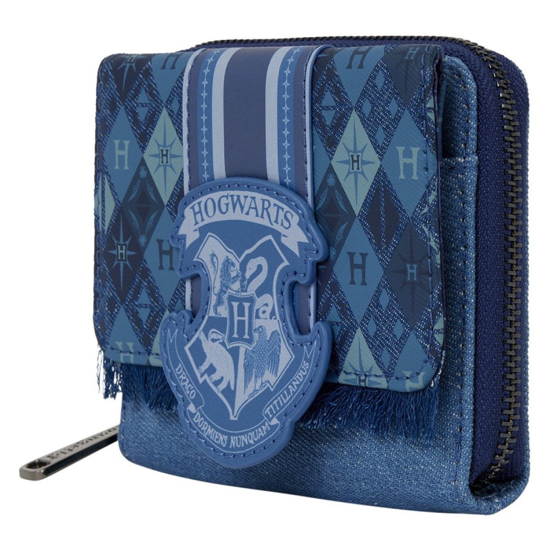 Harry Potter Hogwarts Denim Portefeuille Trifold – Loungefly