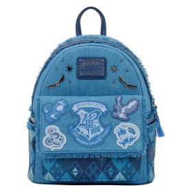 Harry Potter - Mini sac à dos Houses of Hogwarts Denim