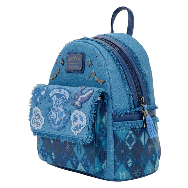 Harry Potter Hogwarts Denim Mini Sac à dos – Loungefly