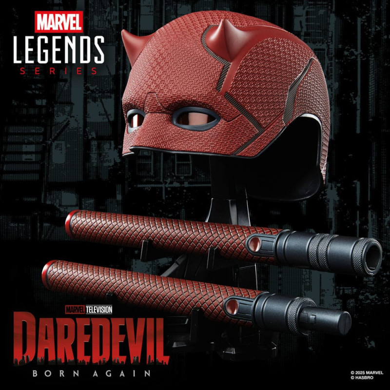 Marvel Daredevil Born Again Roleplay Mask and Billy Club - Hasbro