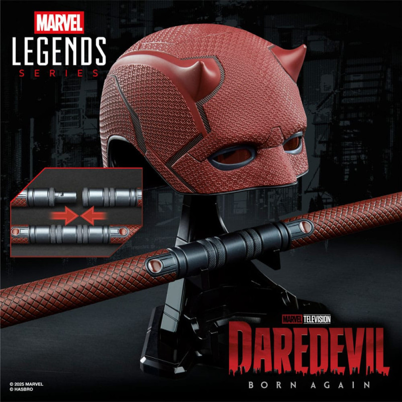 Marvel Daredevil Born Again Roleplay Mask and Billy Club - Hasbro