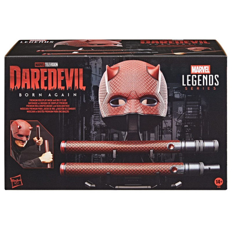Marvel Daredevil Born Again Roleplay Mask and Billy Club - Hasbro