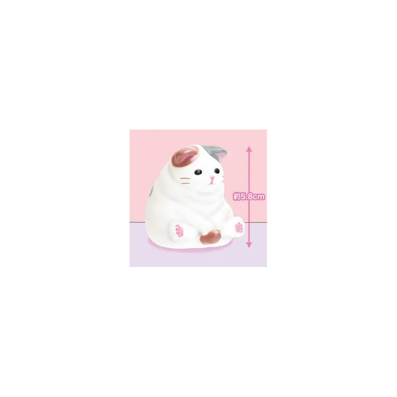 Yawamochi Koneko Mini Figure Collection – Yell – Chats squishy kawaii