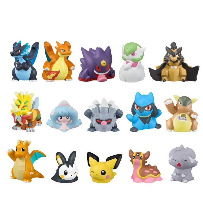 Pokémon - Figurine Mega Charizard X & Mega Charizard Y Edition