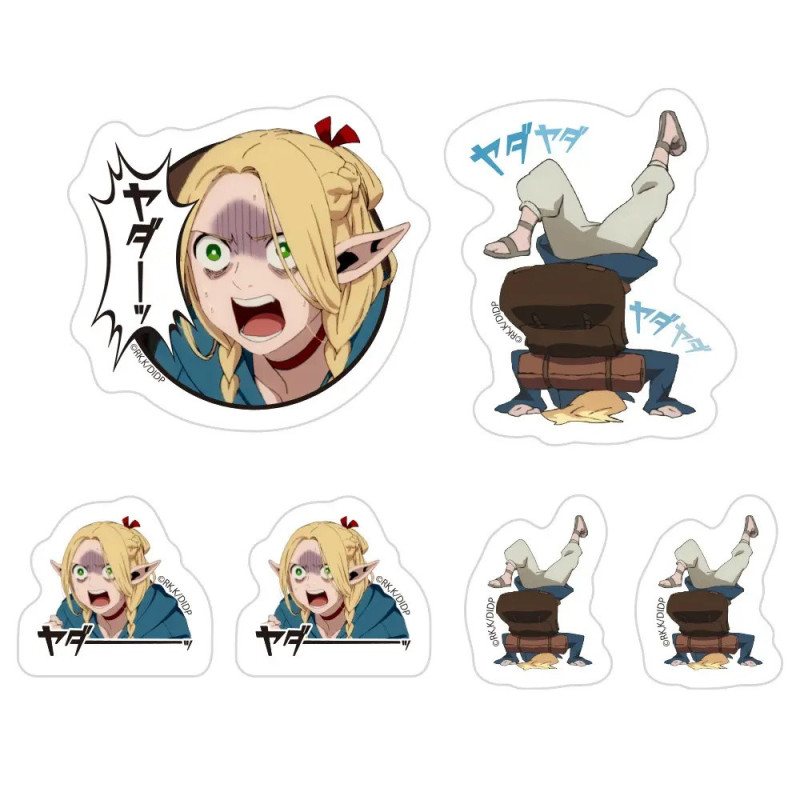 Delicious in Dungeon (Dungeon Meshi) - Set de stickers Marcille