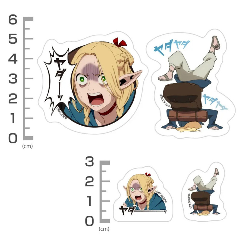 Mini Sticker Set Delicious in Dungeon Marcille – Licence Cospa