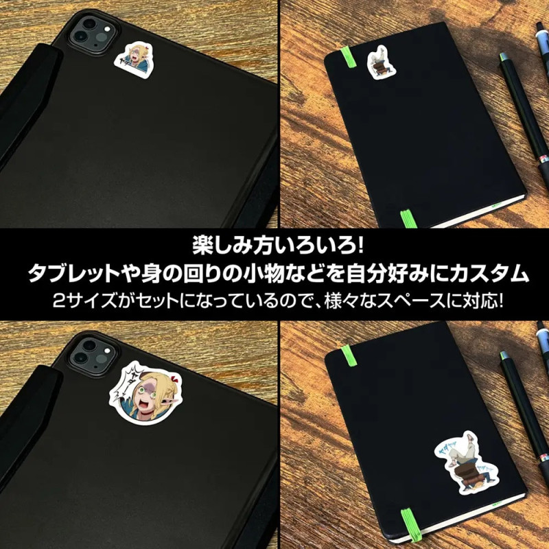Mini Sticker Set Delicious in Dungeon Marcille – Licence Cospa