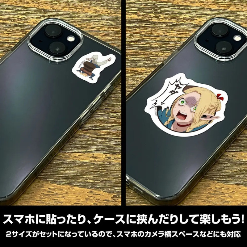Mini Sticker Set Delicious in Dungeon Marcille – Licence Cospa