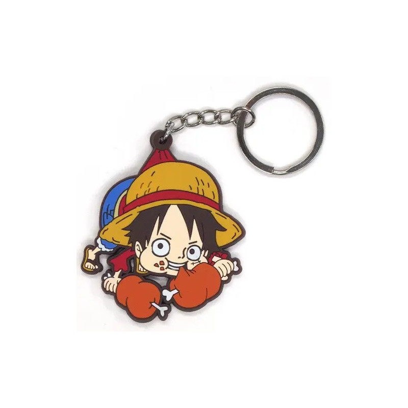 One Piece - Porte-clé acrylique Tsumamare Luffy