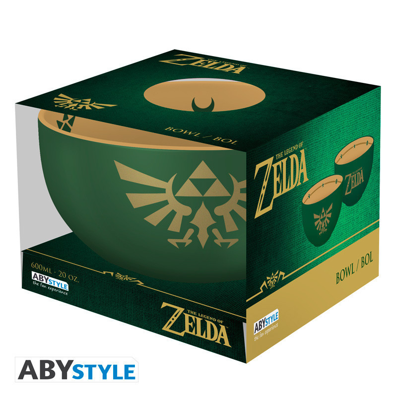 Bol 600 ml Insigne d’Hyrule The Legend of Zelda – officiel