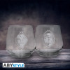Set de 2 verres Zelda & Link – Licence AbyStyle – 30 cl