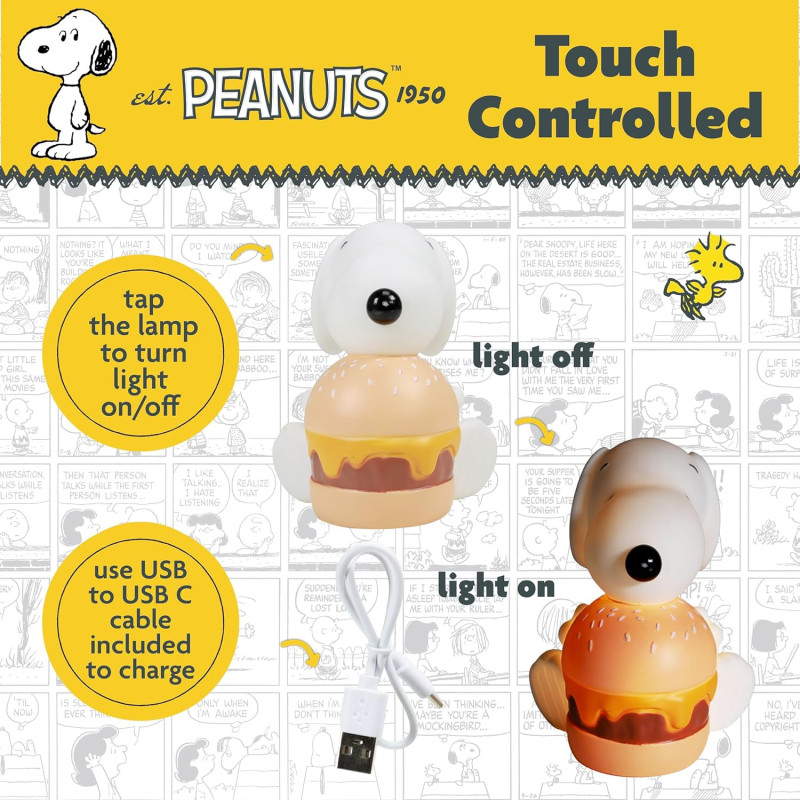 Lampe d’ambiance Snoopy Burger – Peanuts Blue Sky Studios