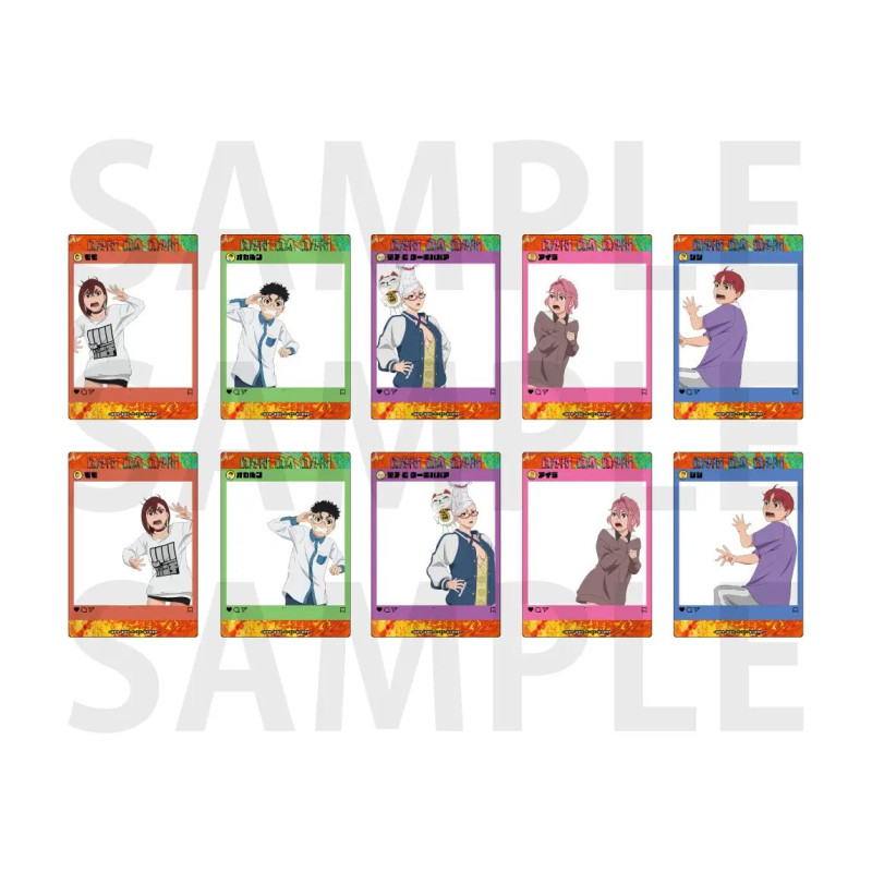 DanDaDan - Trading Card SNS Clear 1 EXEMPLAIRE ALEATOIRE