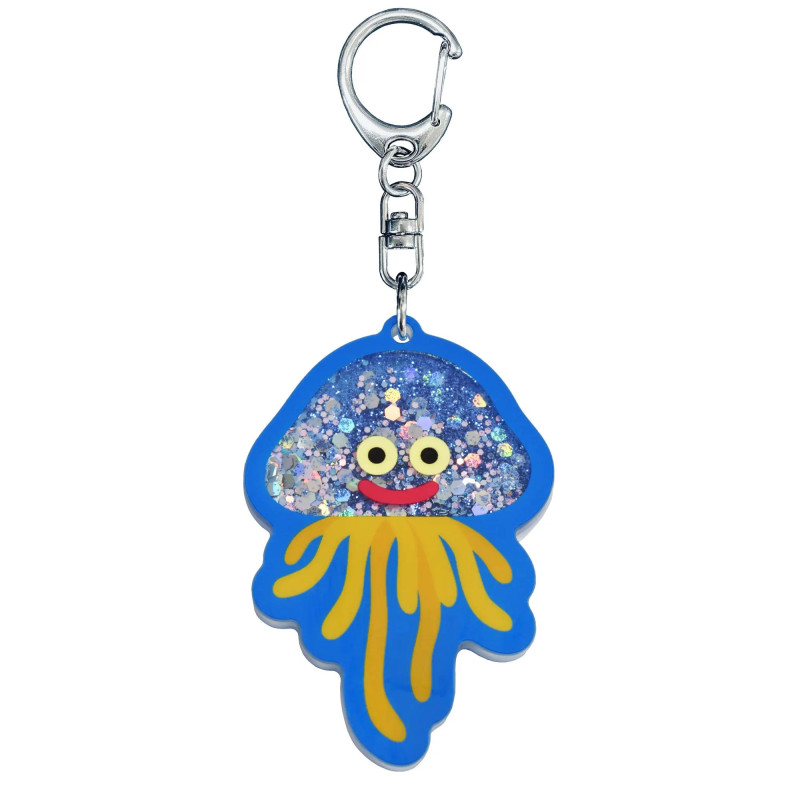 Dragon Quest - Porte-clé Hoimi Slime Glitter