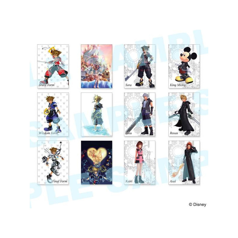 Kingdom Hearts Art Museum Trading Card Collection – 1 Booster
