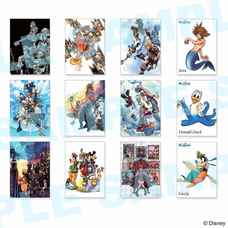 Kingdom Hearts Art Museum Trading Card Collection – 1 Booster