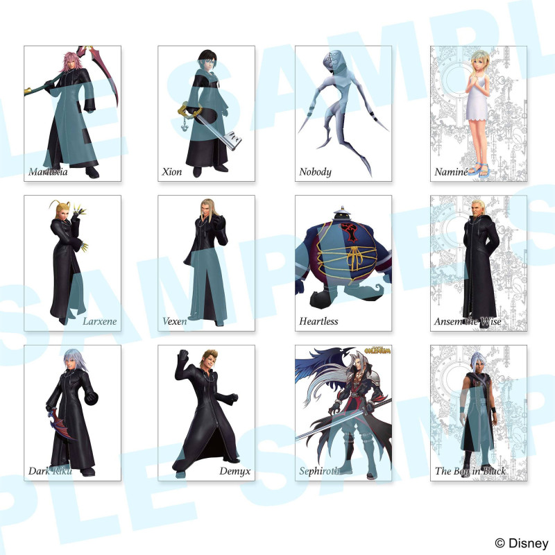 Kingdom Hearts Art Museum Trading Card Collection – 1 Booster