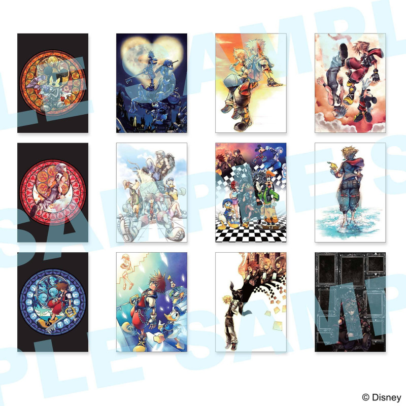 Kingdom Hearts Art Museum Trading Card Collection – 1 Booster