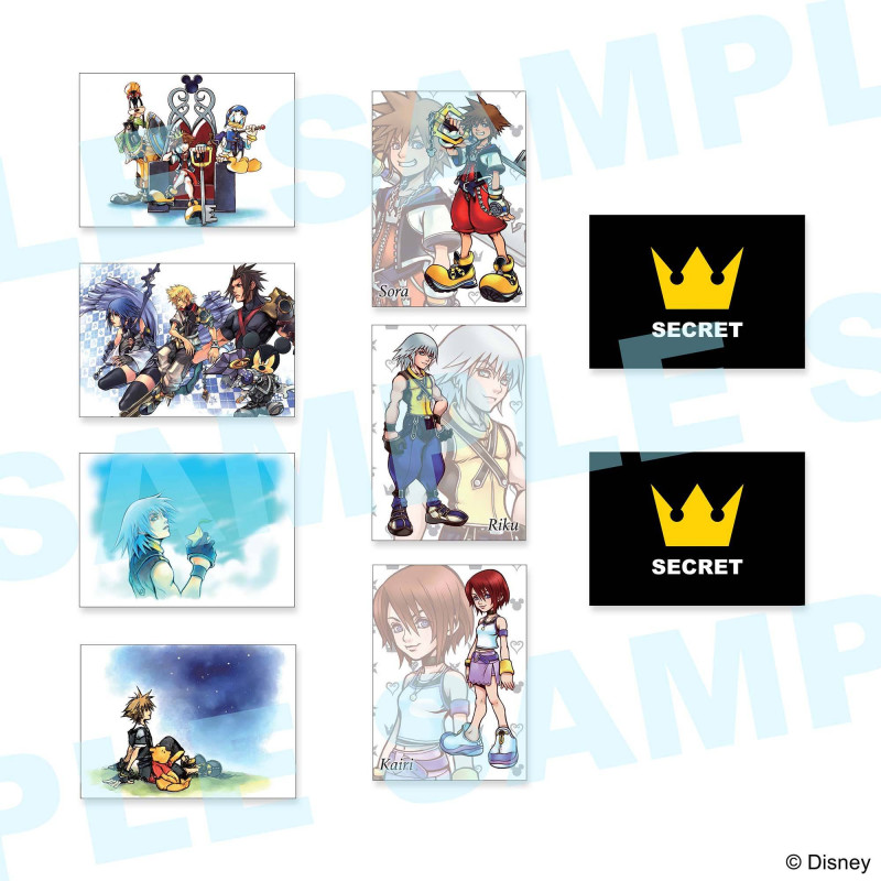 Kingdom Hearts Art Museum Trading Card Collection – 1 Booster