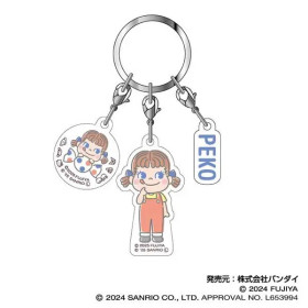 PEKO x Sanrio - Porte-clé triple PEKO-Chan