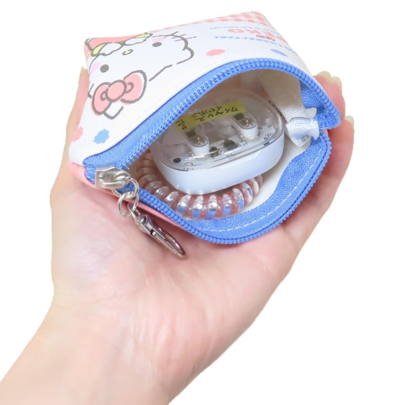 Petite pochette écouteurs Hello Kitty – PEKO x Sanrio – Officielle