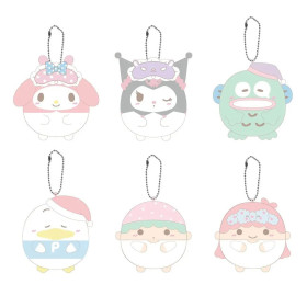 Sanrio - Peluche mascotte Fuwakororin Characters 1 EXEMPLAIRE ALEATOIRE