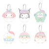 Sanrio - Peluche mascotte Fuwakororin Characters 1 EXEMPLAIRE ALEATOIRE