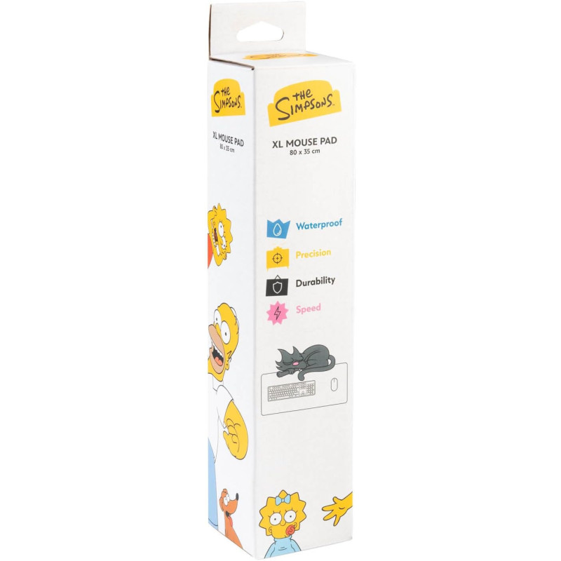Tapis de bureau XL Simpson – Licence officielle – Erik