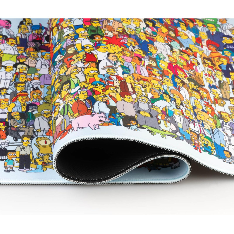 Tapis de bureau XL Simpson – Licence officielle – Erik