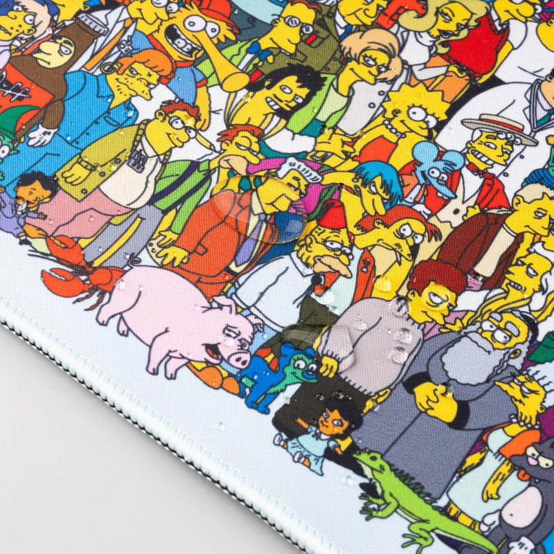 Tapis de bureau XL Simpson – Licence officielle – Erik