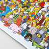 Tapis de bureau XL Simpson – Licence officielle – Erik