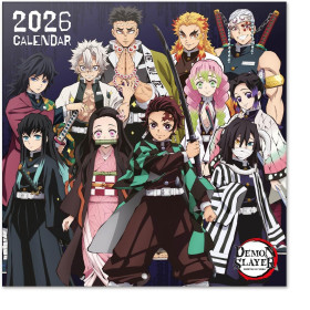 Demon Slayer (Kimetsu no Yaiba) - Calendrier 2025/2026