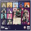 Calendrier Demon Slayer (Kimetsu no Yaiba) 2026 – Licence officielle