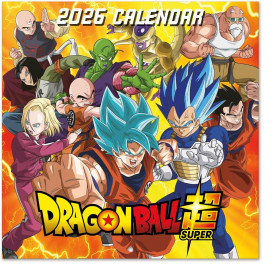 Calendrier Dragon Ball 2026 – Licence officielle