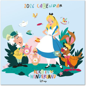 Disney - Calendrier 2025/2026 Alice au Pays des Merveilles