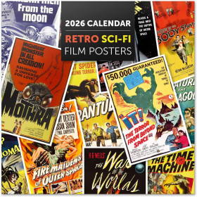 Classiques Retro Sci-Fi - Calendrier 2025/2026