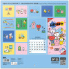 Calendrier BT21 Line Friends 2026 – Licence officielle