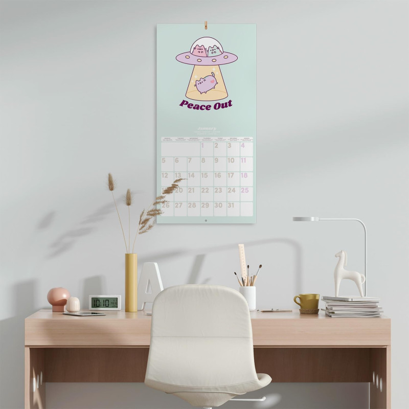 Calendrier Pusheen 2026 – Licence officielle