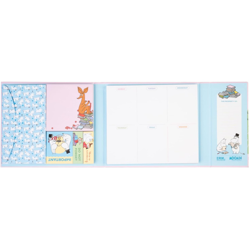 Planificateur hebdomadaire Moomin – Licence officielle – Erik
