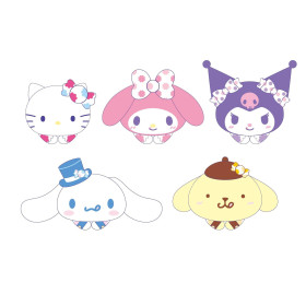 Milky x Sanrio - Peluche Hug Chara Collection 1 EXEMPLAIRE ALEATOIRE