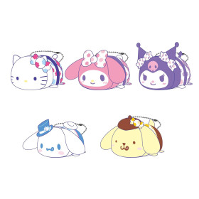 Milky x Sanrio - Peluche Potekoro Mascot 1 EXEMPLAIRE ALEATOIRE