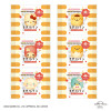 Peluche Squishy Bread Piece – Sanrio Licence officielle Max Limited