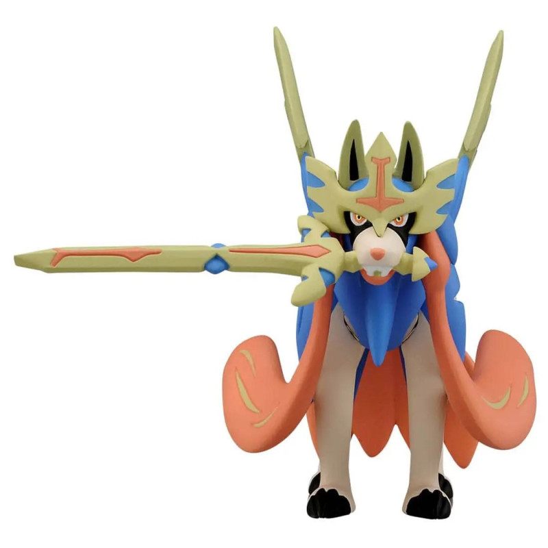 Pokémon Moncolle Figurine Zacian – Licence Pokémon Takara Tomy