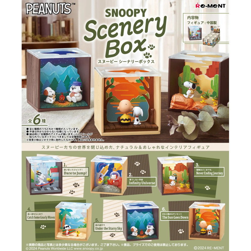 Peanuts - Figurine Snoopy Scenery Box