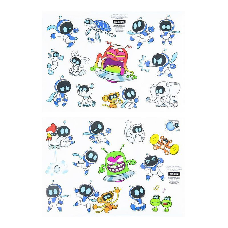 Astro Bot Set de 47 stickers gadget decals – Paladone Playstation