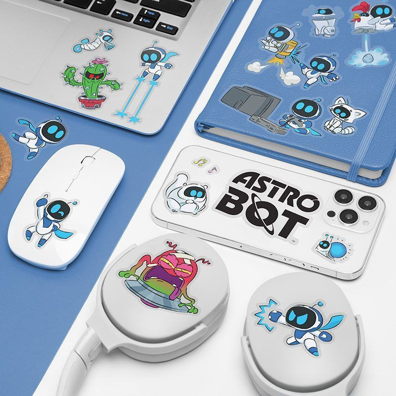 Astro Bot Set de 47 stickers gadget decals – Paladone Playstation